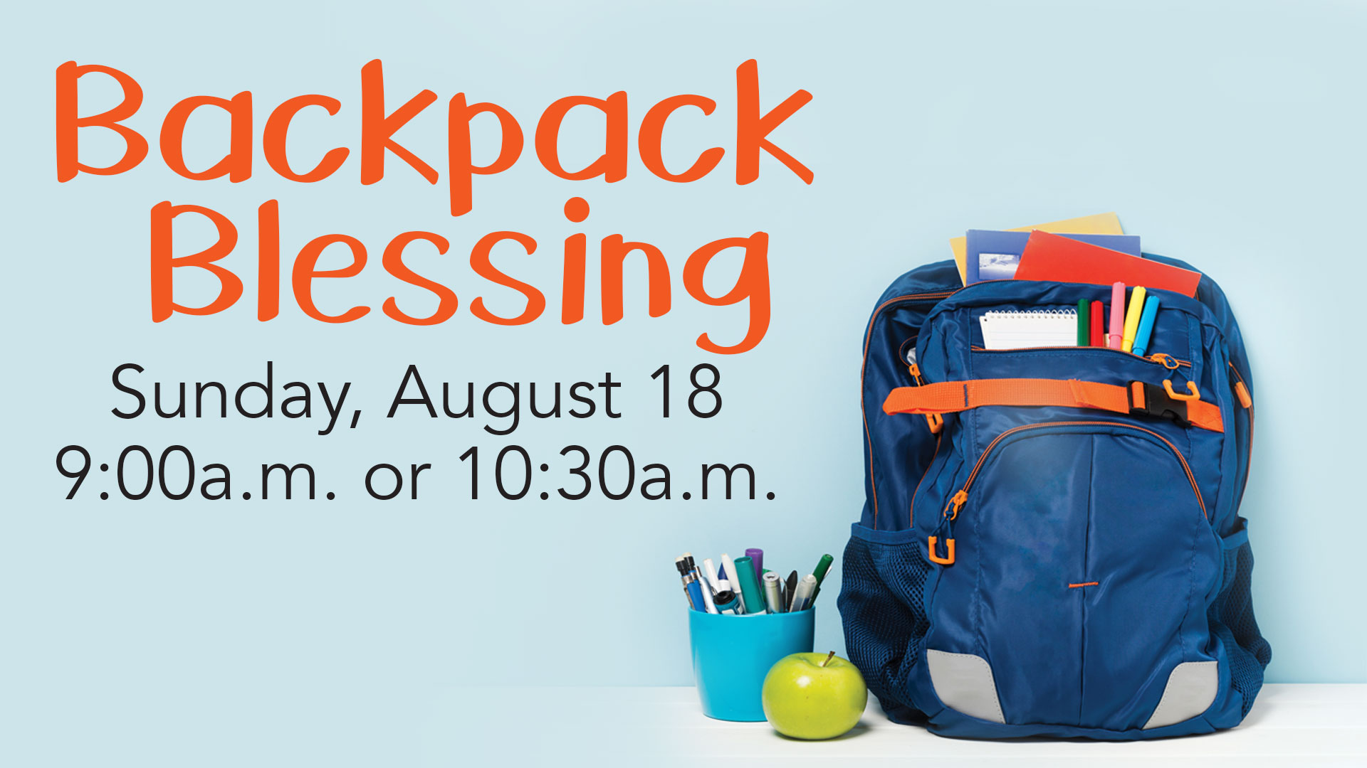 Backpack Blessing Sylvania First