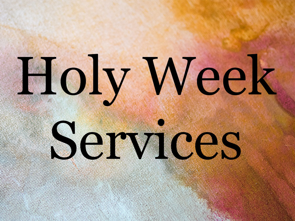 Featured image for “Holy Week at Sylvania First”